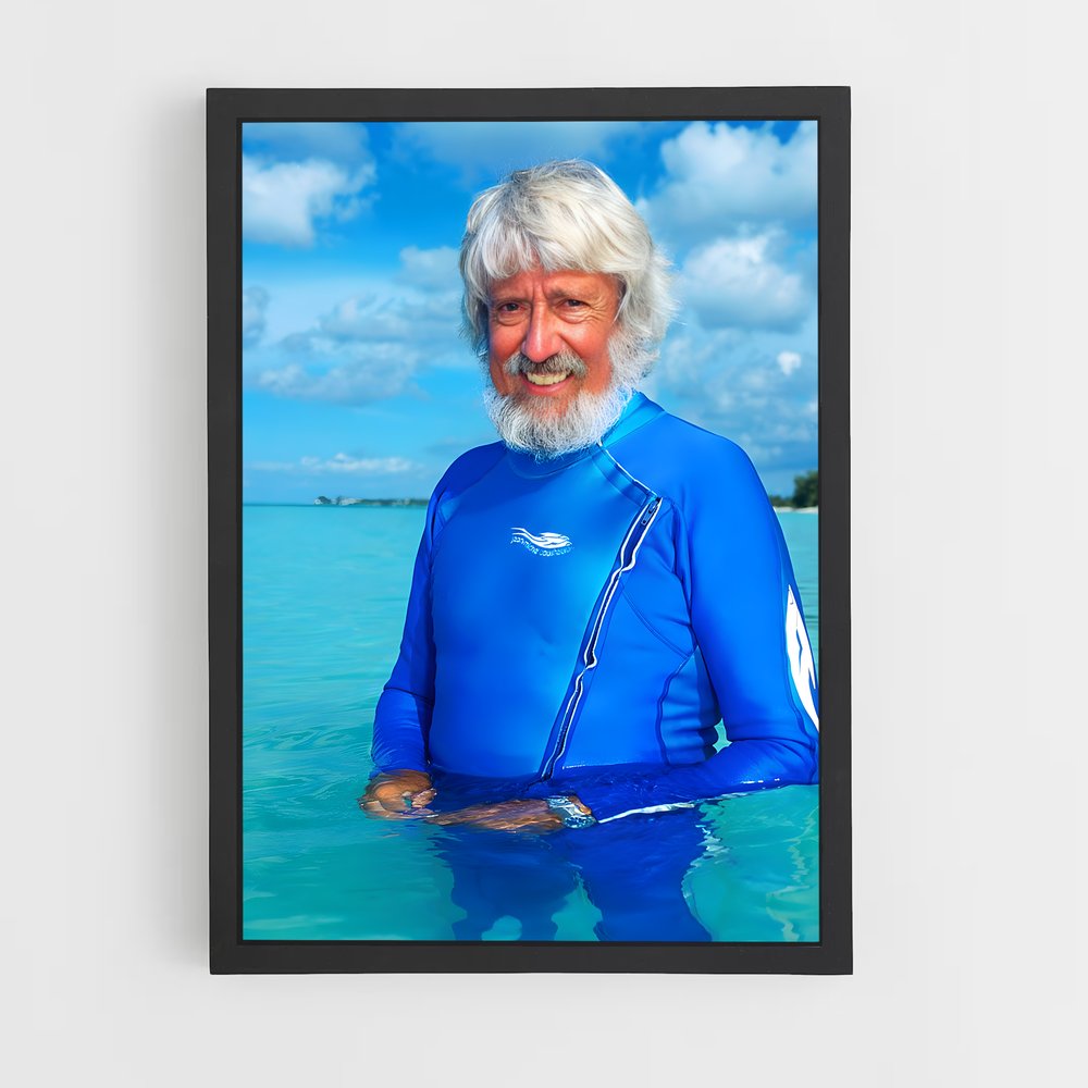 Poster L'Océan Éveillé – affiche Plongée sous-marine (vue 2)